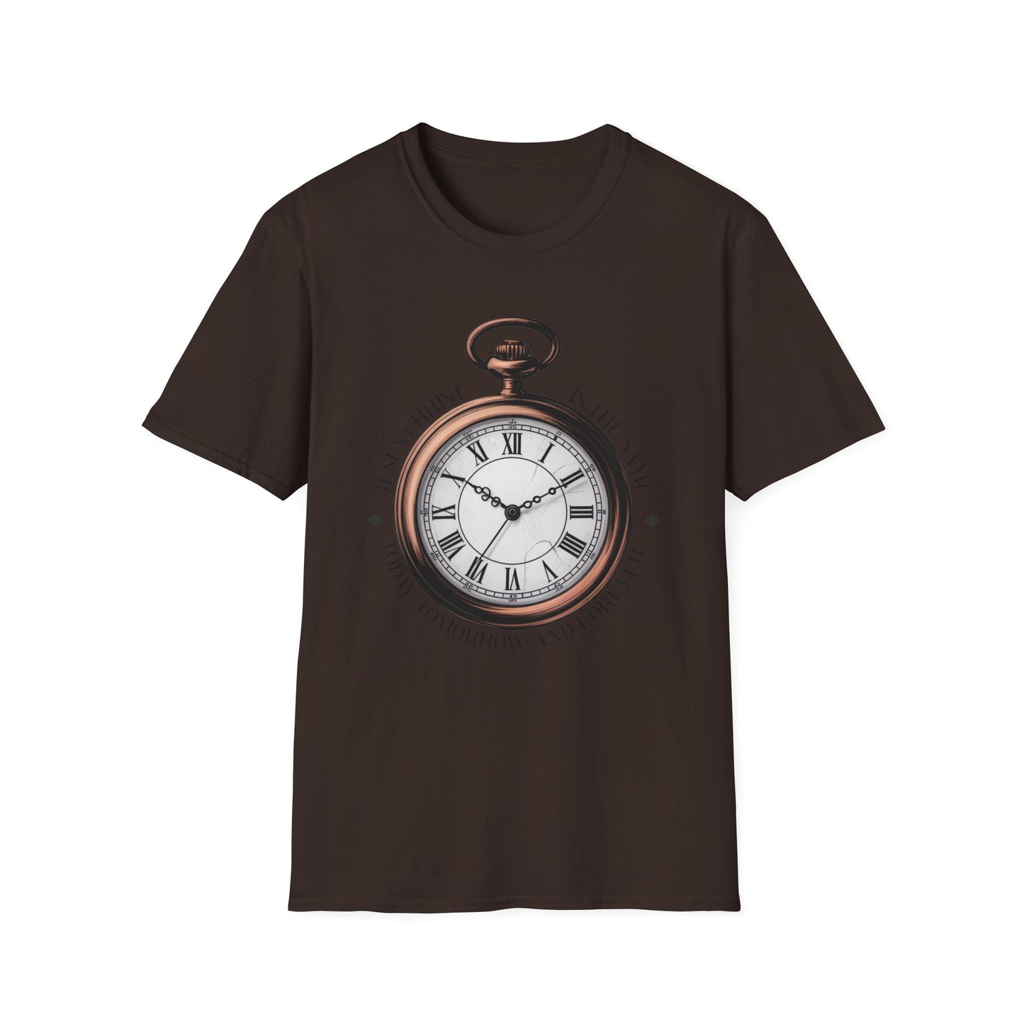 Vintage Pocket Watch T-Shirt, Unisex Graphic Tee, Timeless Gift, Casual Summer Wear, Retro Style Tee