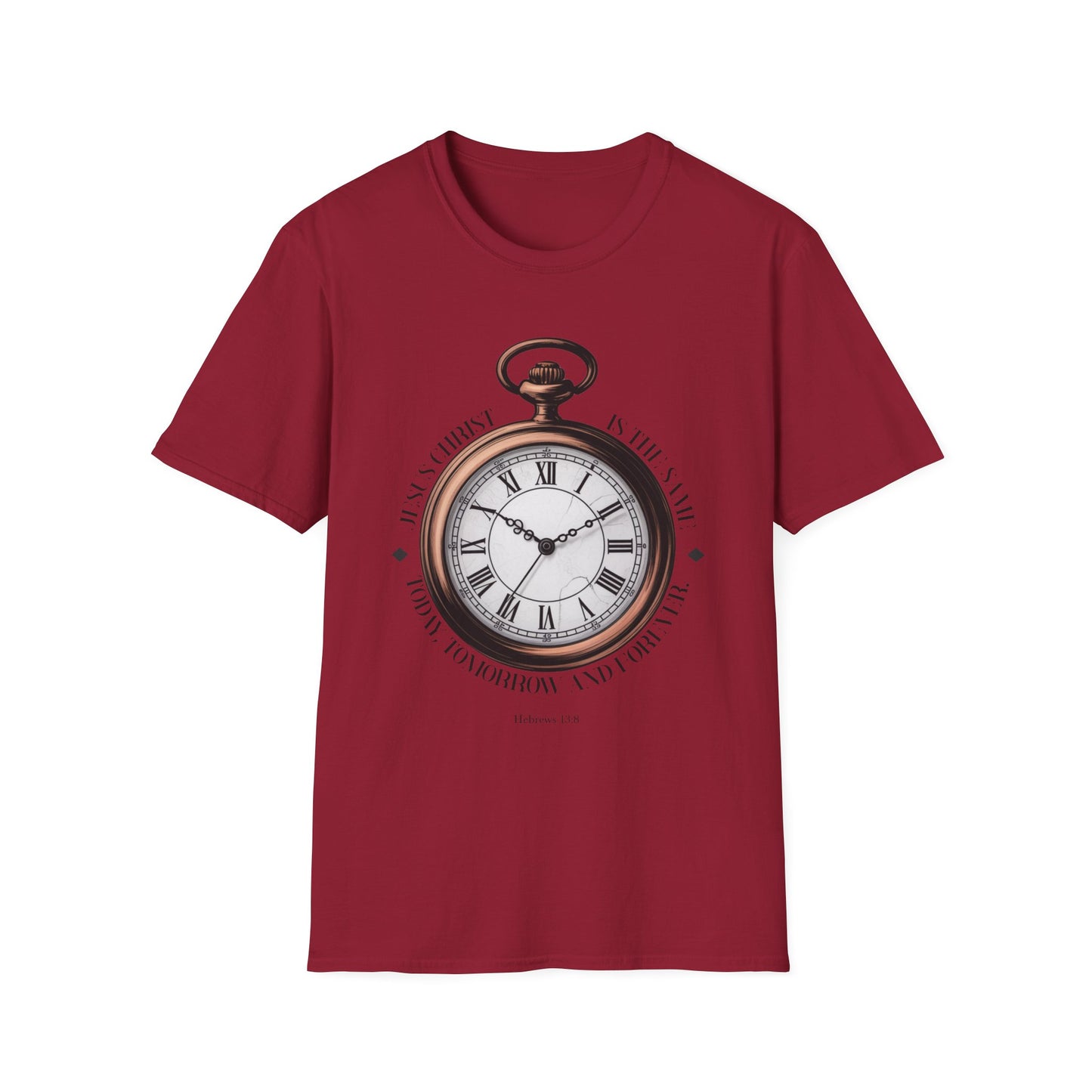 Vintage Pocket Watch T-Shirt, Unisex Graphic Tee, Timeless Gift, Casual Summer Wear, Retro Style Tee