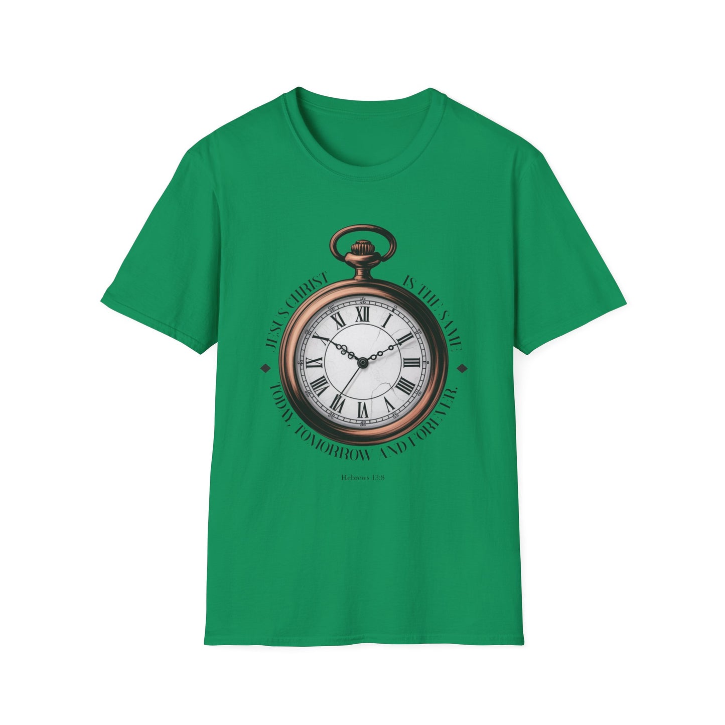 Vintage Pocket Watch T-Shirt, Unisex Graphic Tee, Timeless Gift, Casual Summer Wear, Retro Style Tee