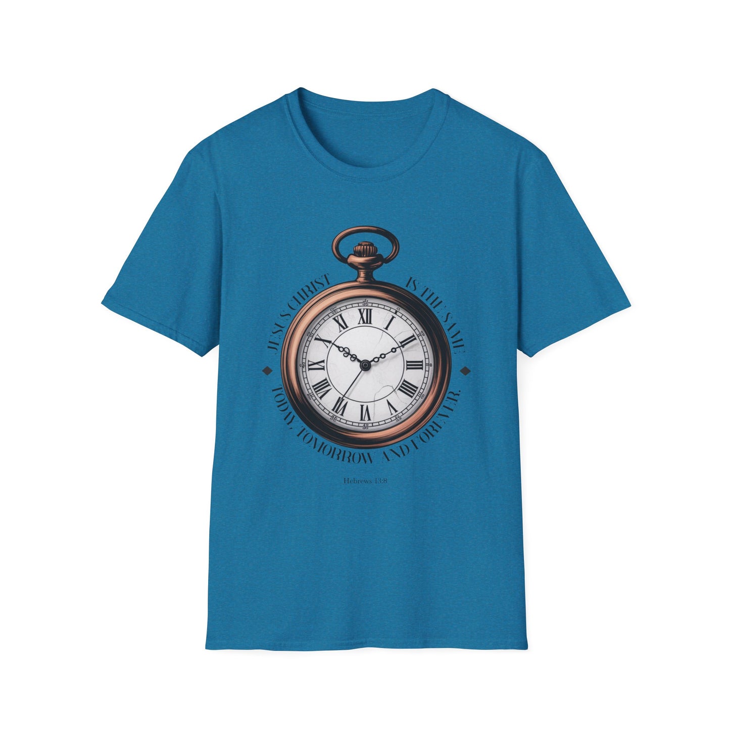 Vintage Pocket Watch T-Shirt, Unisex Graphic Tee, Timeless Gift, Casual Summer Wear, Retro Style Tee