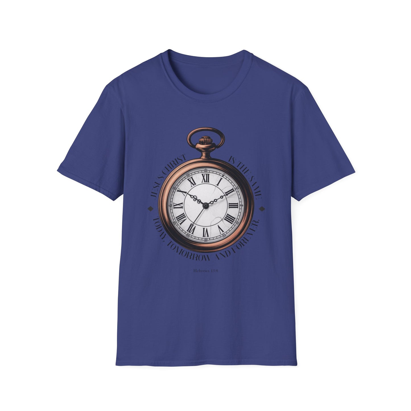 Vintage Pocket Watch T-Shirt, Unisex Graphic Tee, Timeless Gift, Casual Summer Wear, Retro Style Tee