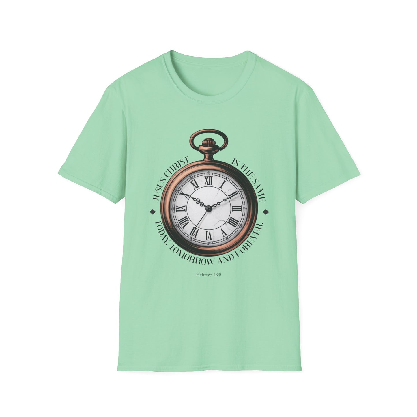 Vintage Pocket Watch T-Shirt, Unisex Graphic Tee, Timeless Gift, Casual Summer Wear, Retro Style Tee