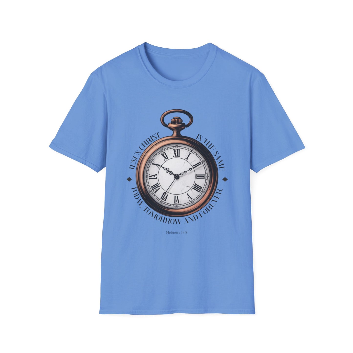 Vintage Pocket Watch T-Shirt, Unisex Graphic Tee, Timeless Gift, Casual Summer Wear, Retro Style Tee