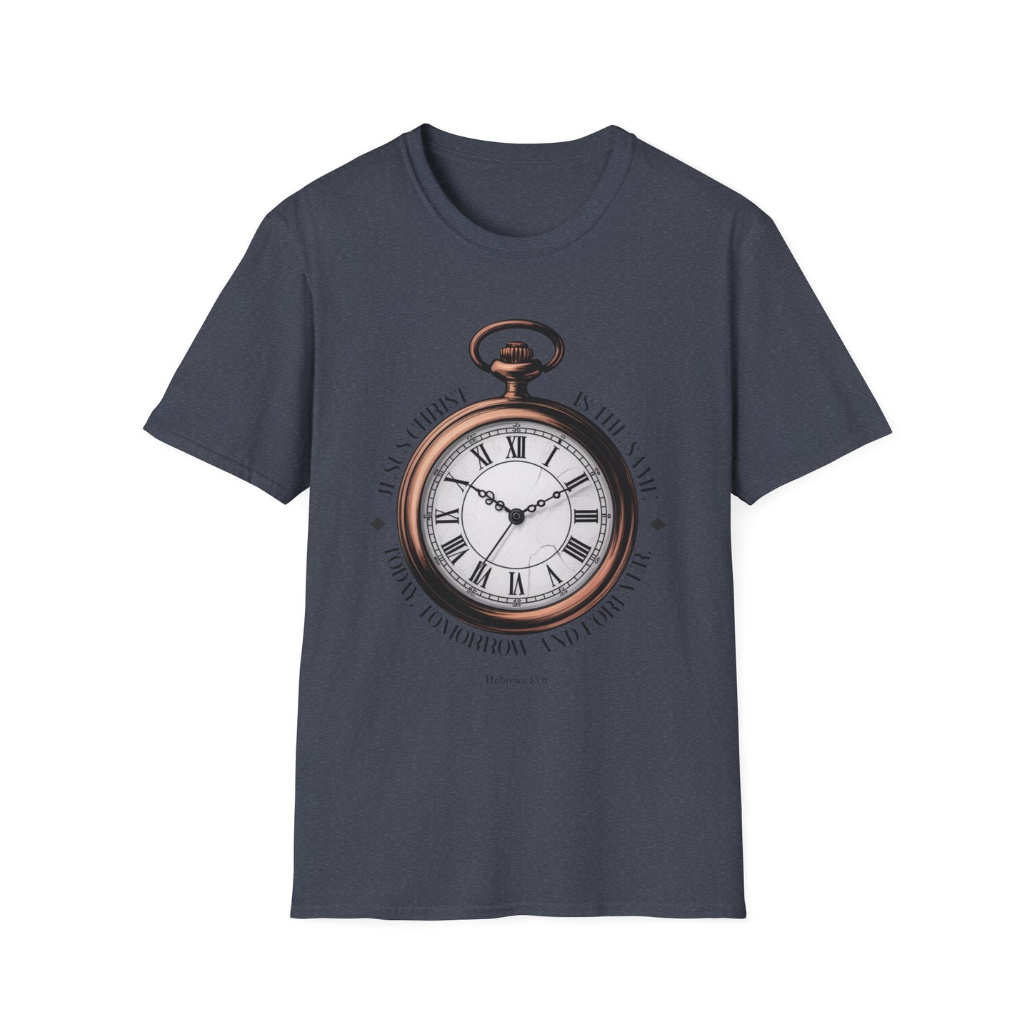 Vintage Pocket Watch T-Shirt, Unisex Graphic Tee, Timeless Gift, Casual Summer Wear, Retro Style Tee