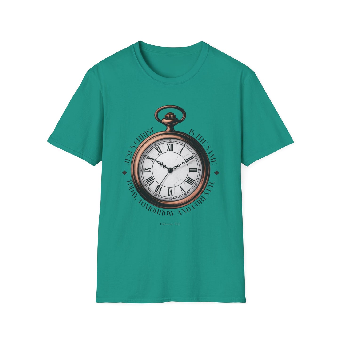 Vintage Pocket Watch T-Shirt, Unisex Graphic Tee, Timeless Gift, Casual Summer Wear, Retro Style Tee