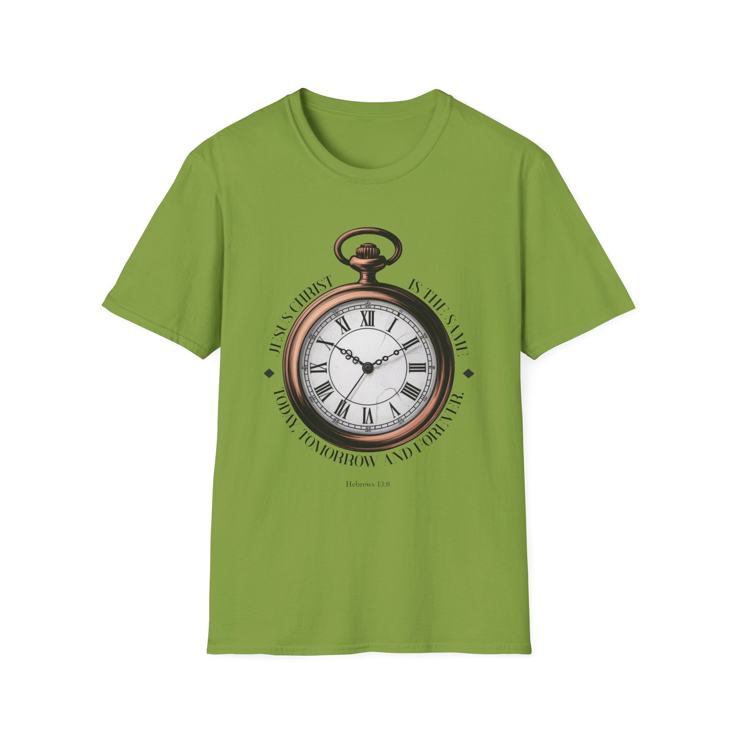 Vintage Pocket Watch T-Shirt, Unisex Graphic Tee, Timeless Gift, Casual Summer Wear, Retro Style Tee