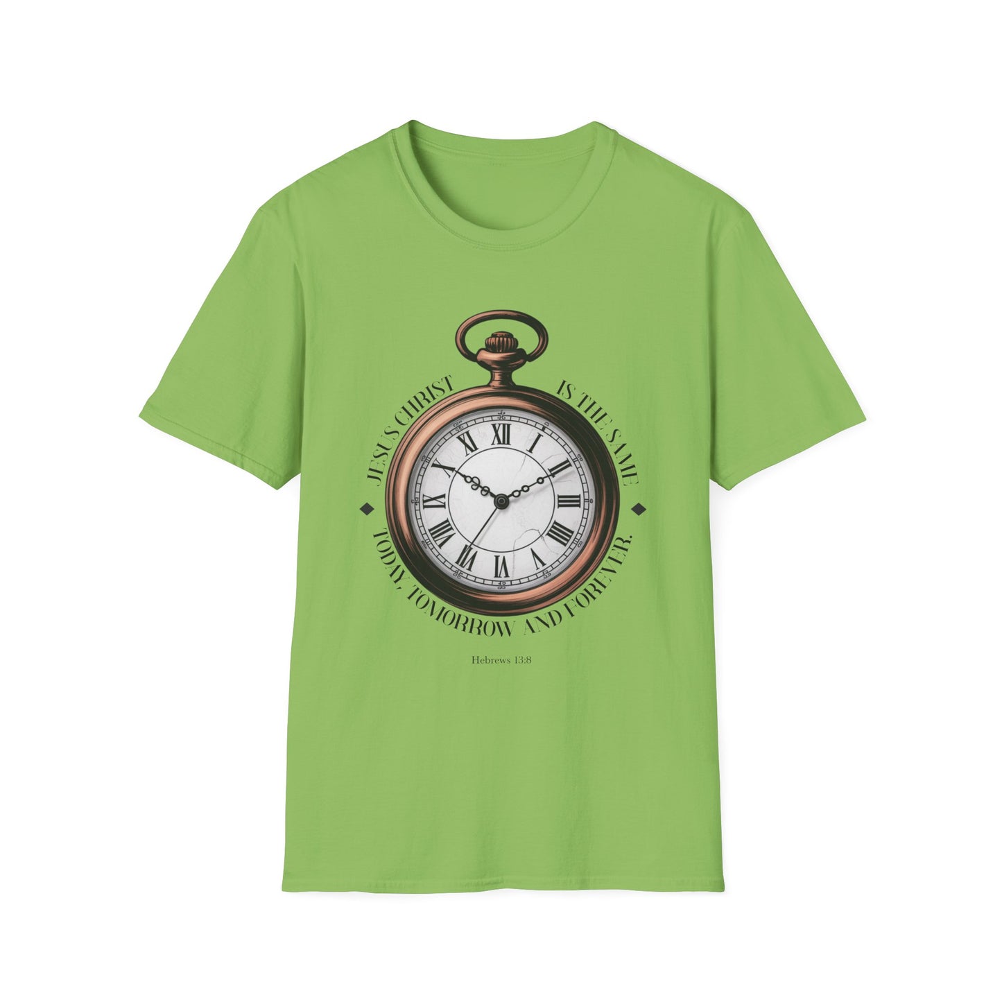Vintage Pocket Watch T-Shirt, Unisex Graphic Tee, Timeless Gift, Casual Summer Wear, Retro Style Tee