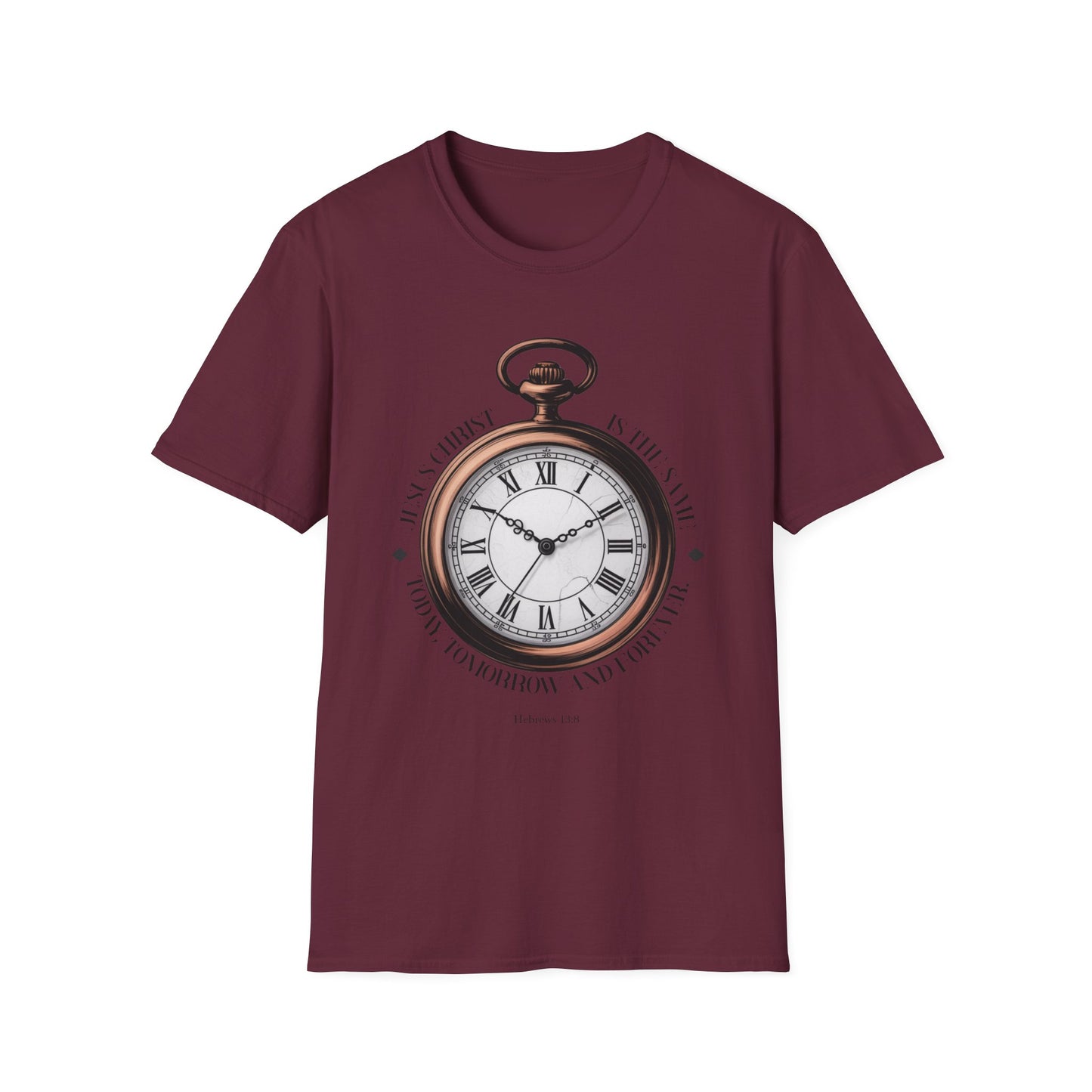 Vintage Pocket Watch T-Shirt, Unisex Graphic Tee, Timeless Gift, Casual Summer Wear, Retro Style Tee