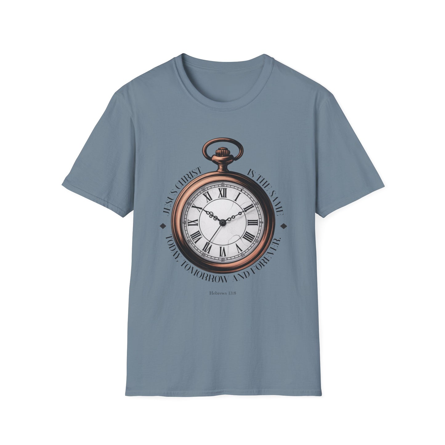 Vintage Pocket Watch T-Shirt, Unisex Graphic Tee, Timeless Gift, Casual Summer Wear, Retro Style Tee