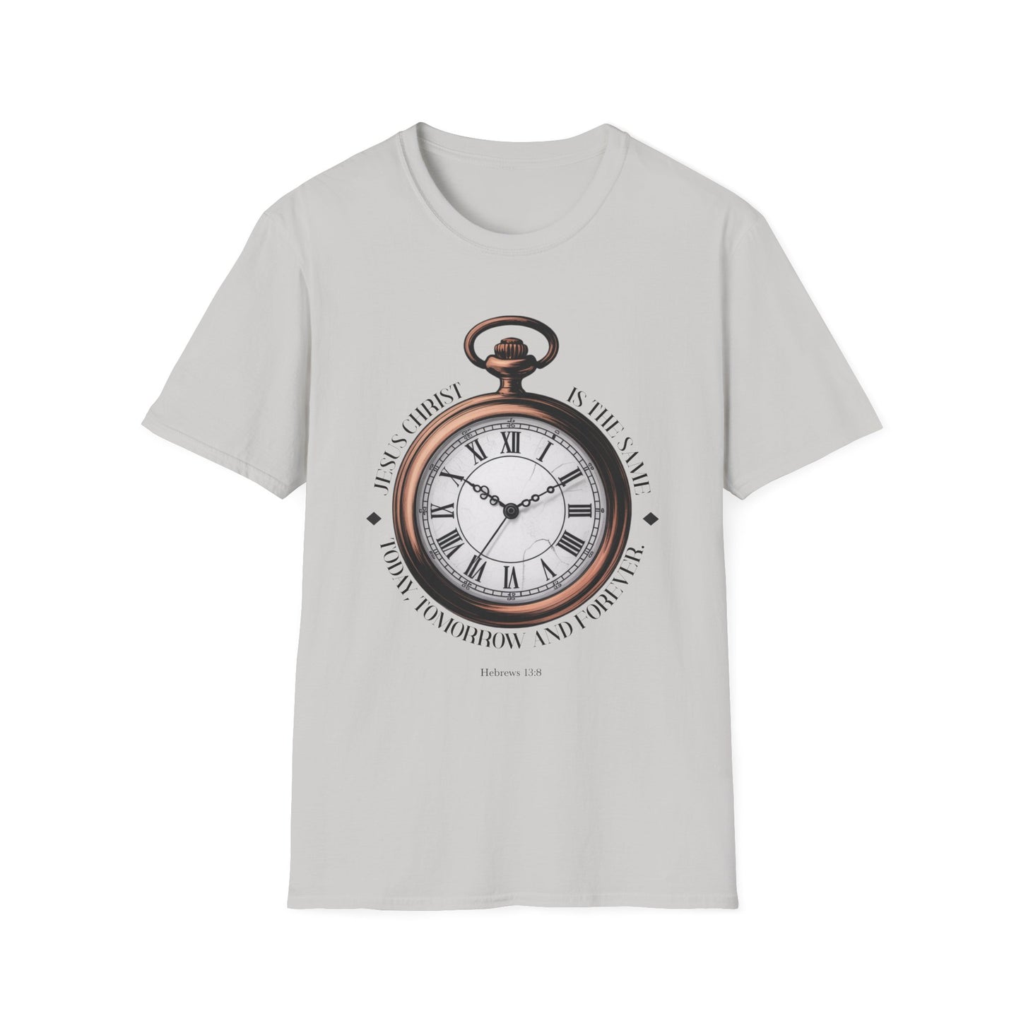 Vintage Pocket Watch T-Shirt, Unisex Graphic Tee, Timeless Gift, Casual Summer Wear, Retro Style Tee