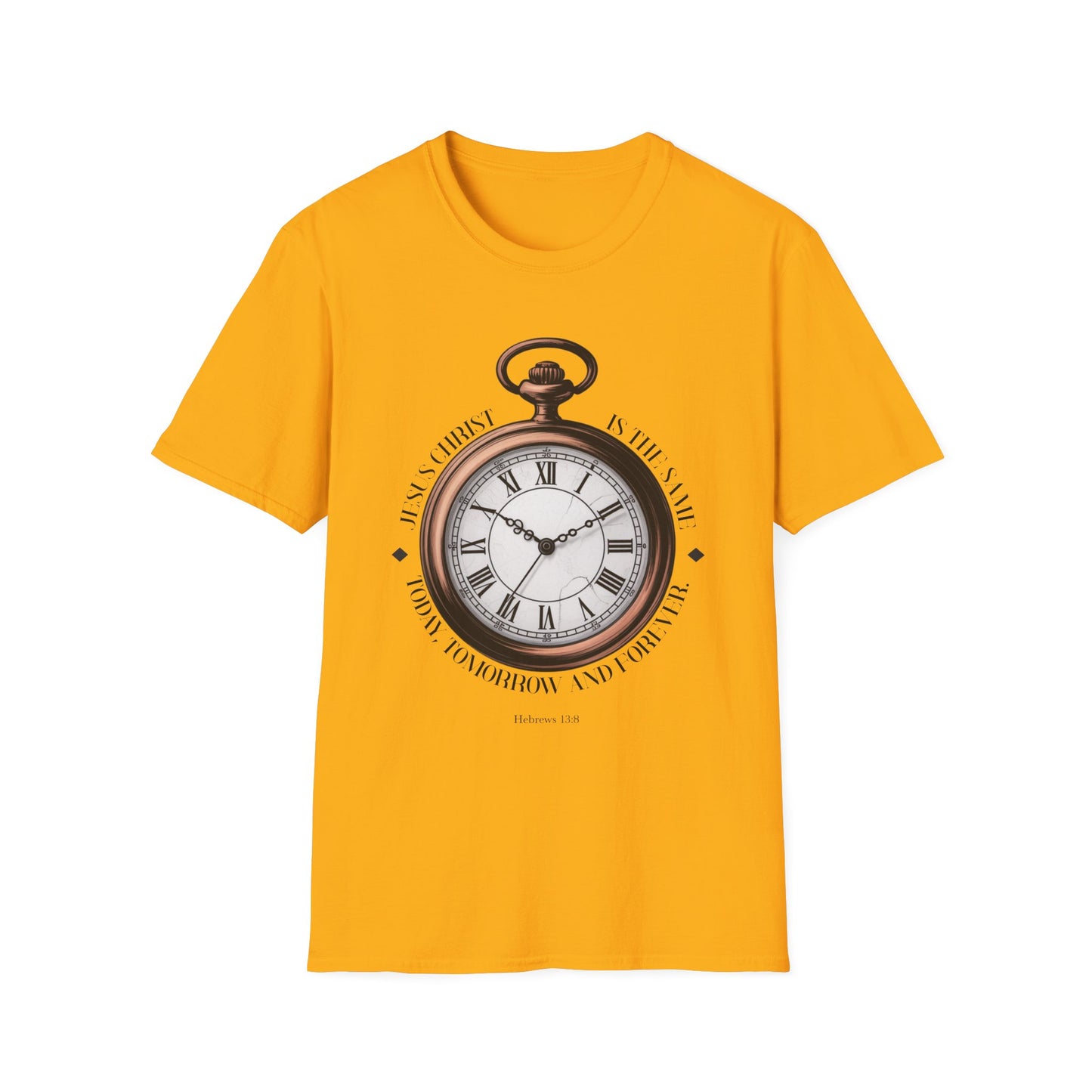 Vintage Pocket Watch T-Shirt, Unisex Graphic Tee, Timeless Gift, Casual Summer Wear, Retro Style Tee