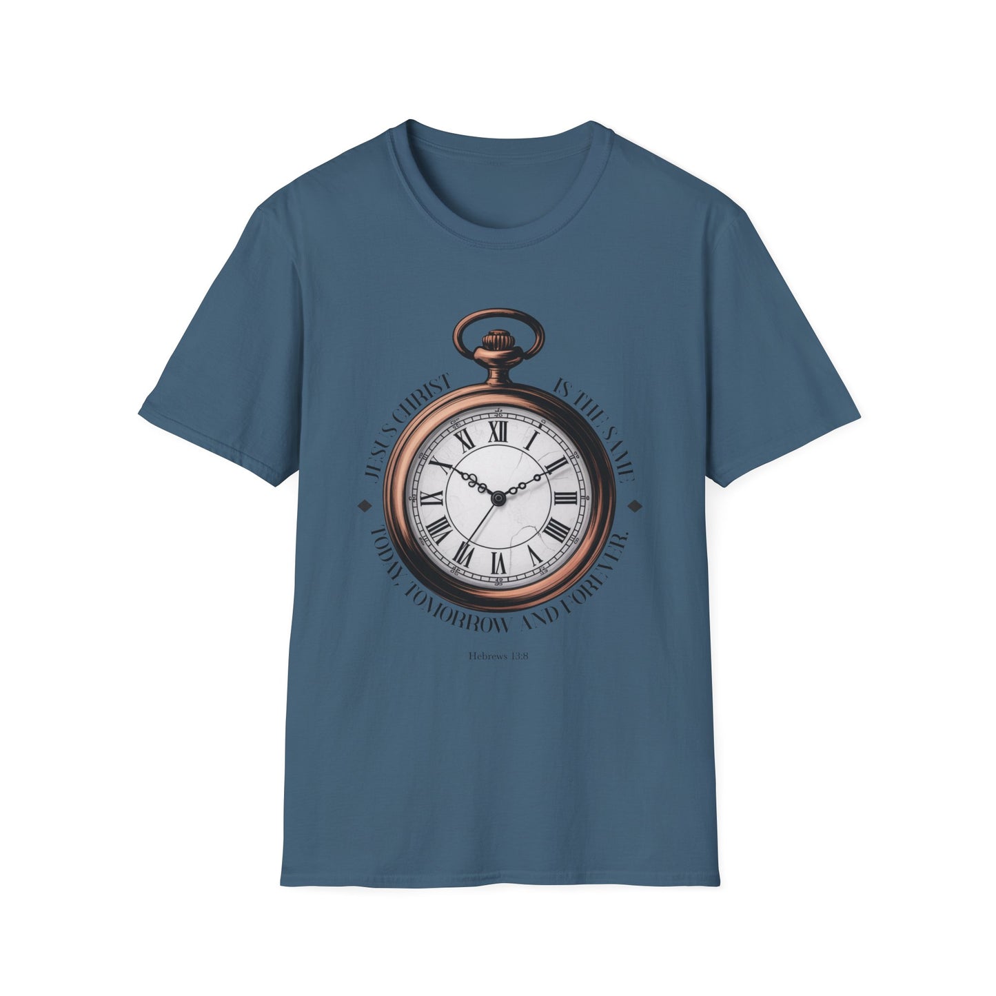 Vintage Pocket Watch T-Shirt, Unisex Graphic Tee, Timeless Gift, Casual Summer Wear, Retro Style Tee