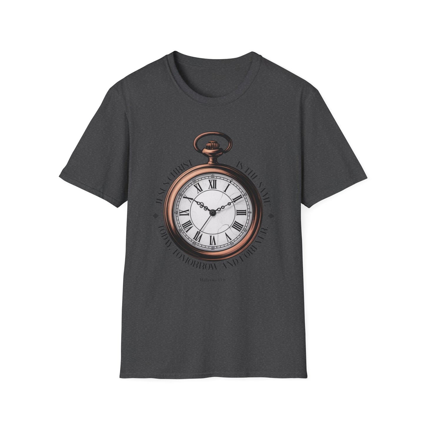 Vintage Pocket Watch T-Shirt, Unisex Graphic Tee, Timeless Gift, Casual Summer Wear, Retro Style Tee