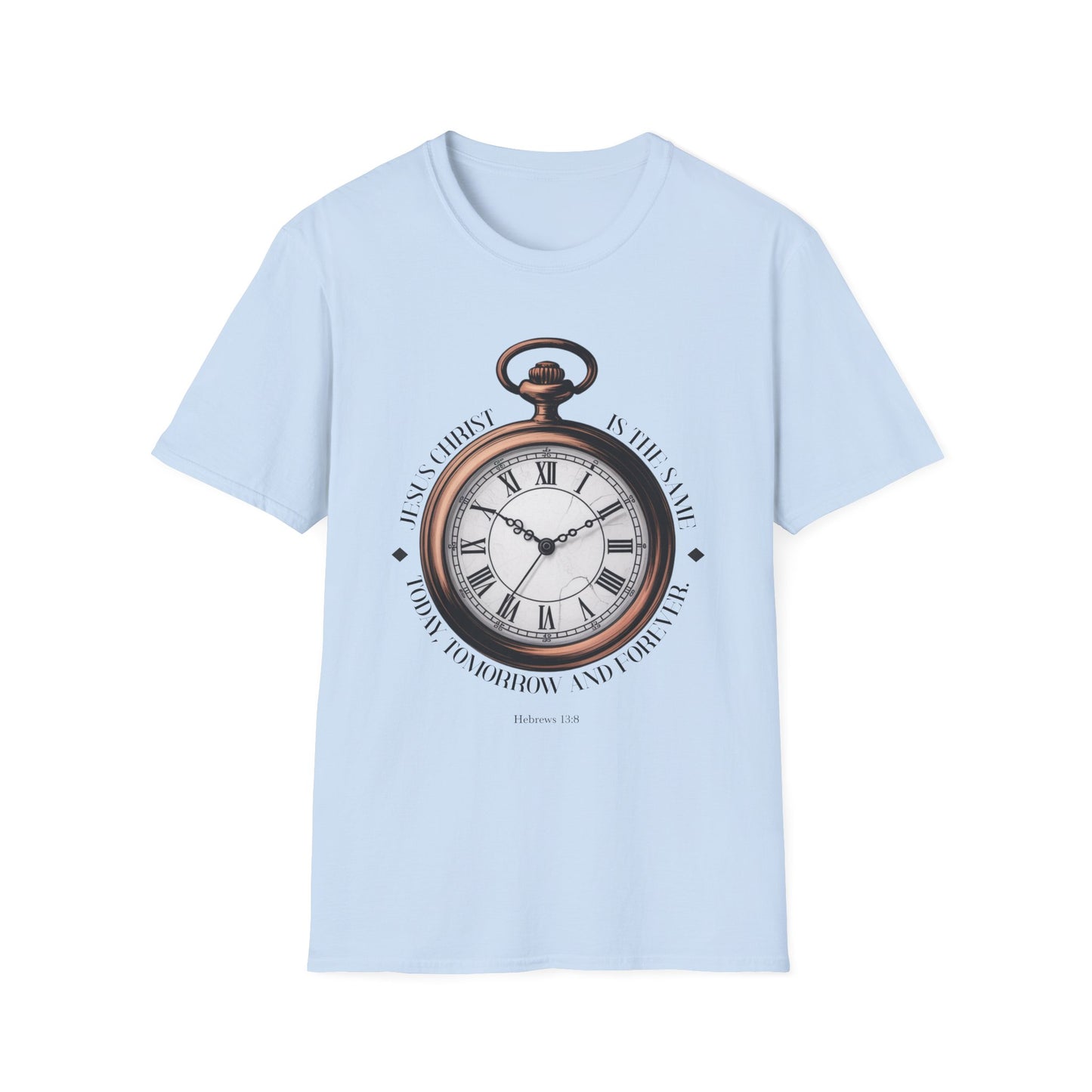 Vintage Pocket Watch T-Shirt, Unisex Graphic Tee, Timeless Gift, Casual Summer Wear, Retro Style Tee