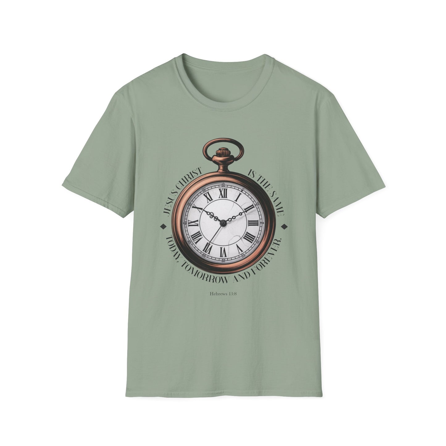 Vintage Pocket Watch T-Shirt, Unisex Graphic Tee, Timeless Gift, Casual Summer Wear, Retro Style Tee