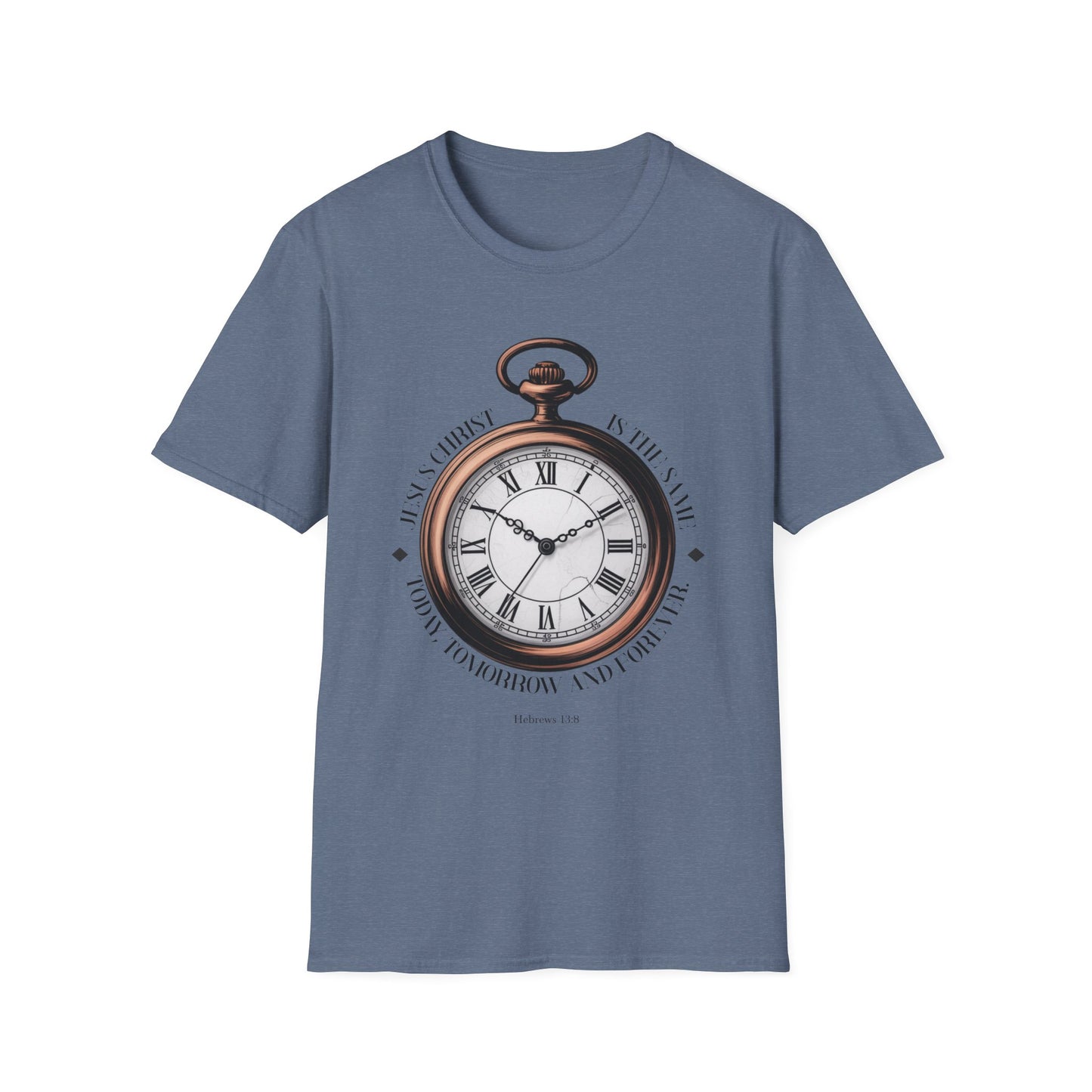 Vintage Pocket Watch T-Shirt, Unisex Graphic Tee, Timeless Gift, Casual Summer Wear, Retro Style Tee