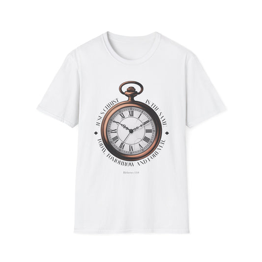 Vintage Pocket Watch T-Shirt, Unisex Graphic Tee, Timeless Gift, Casual Summer Wear, Retro Style Tee