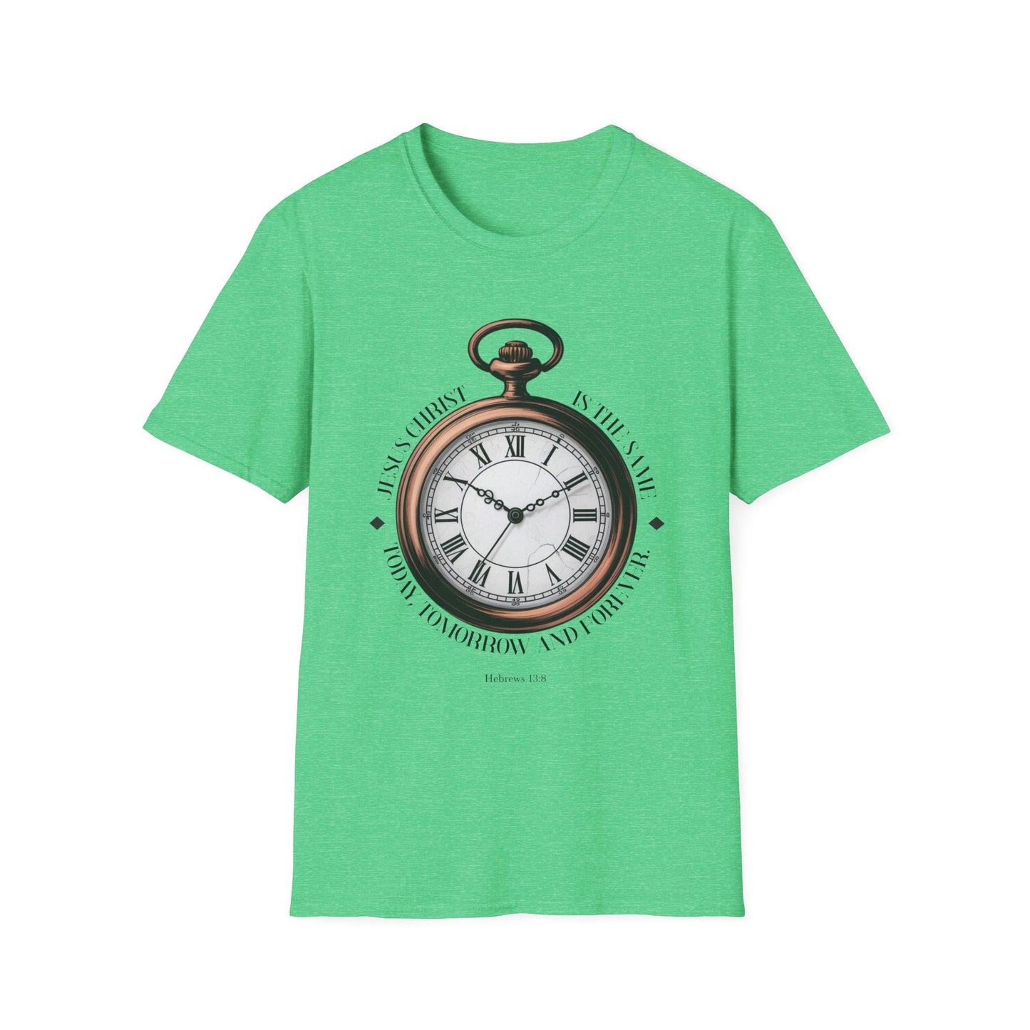 Vintage Pocket Watch T-Shirt, Unisex Graphic Tee, Timeless Gift, Casual Summer Wear, Retro Style Tee
