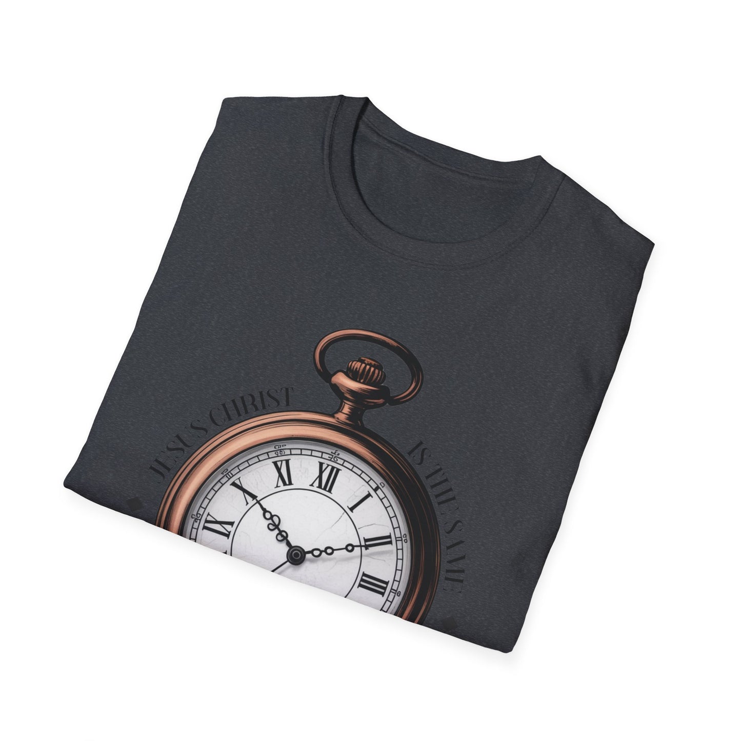 Vintage Pocket Watch T-Shirt, Unisex Graphic Tee, Timeless Gift, Casual Summer Wear, Retro Style Tee