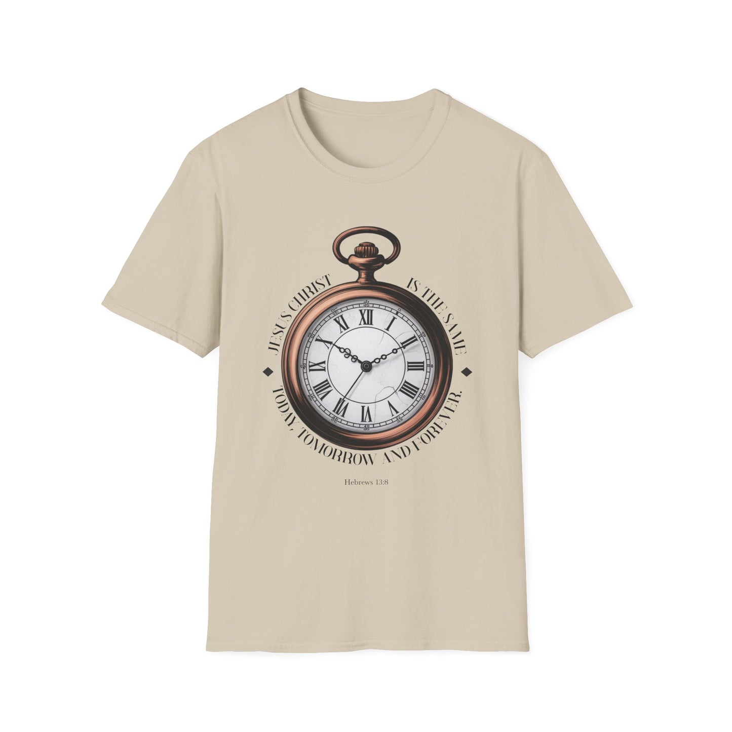 Vintage Pocket Watch T-Shirt, Unisex Graphic Tee, Timeless Gift, Casual Summer Wear, Retro Style Tee